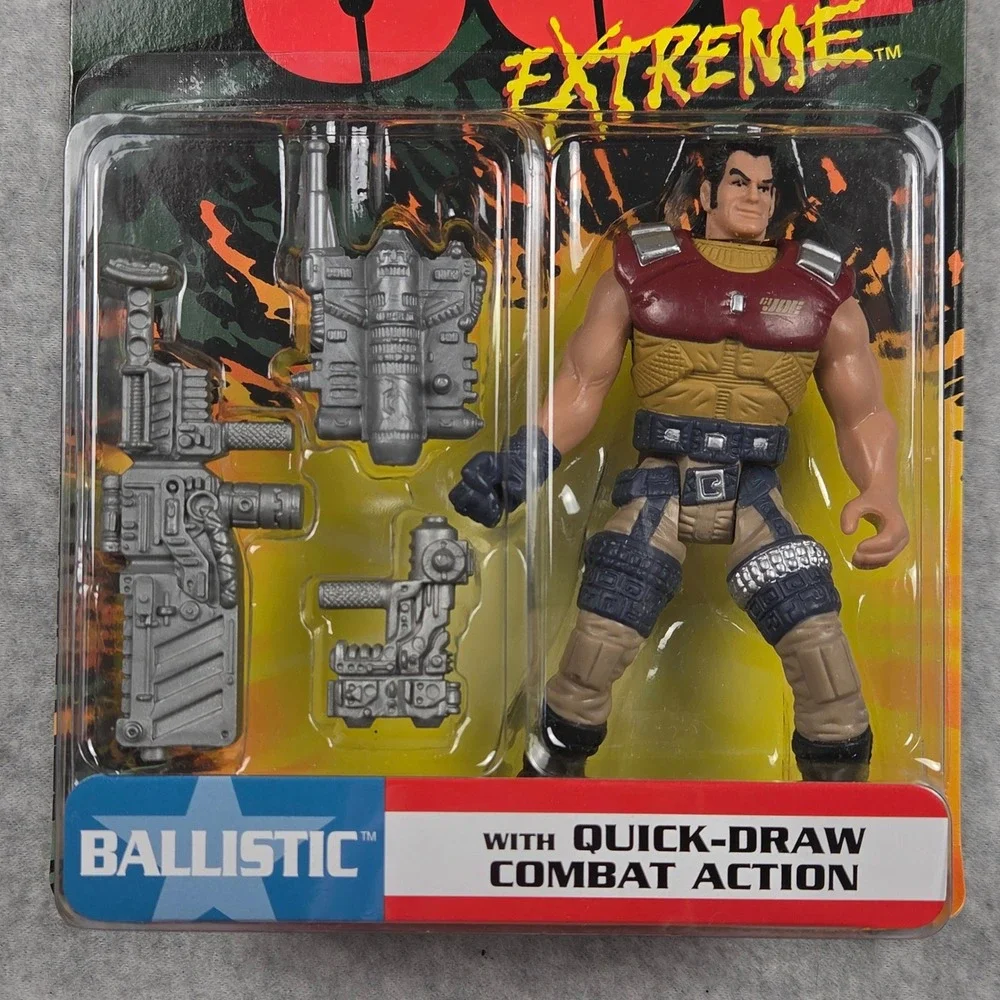 GI Joe Extreme Ballistic Action Figure Kenner 1995 Quick-Draw Combat Sealed NIB